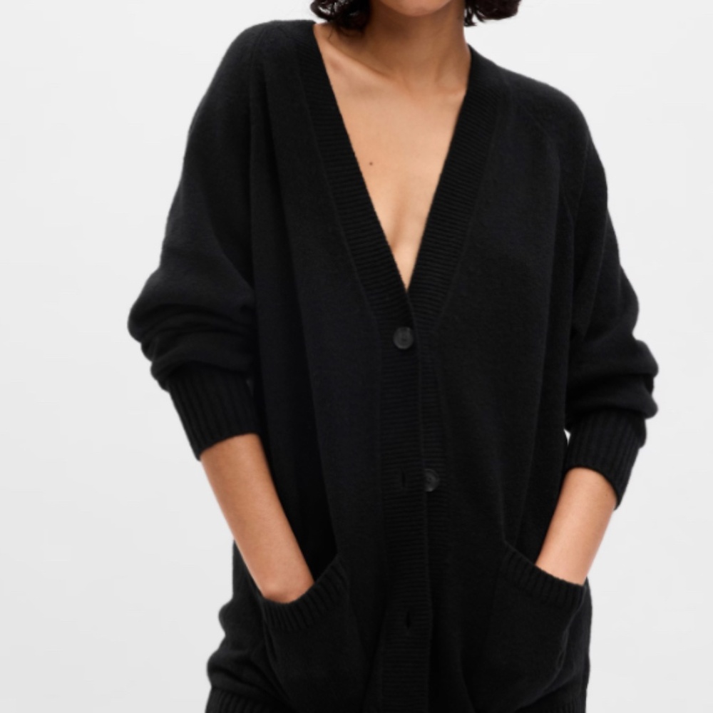 GAP CashSoft Boyfriend Cardigan